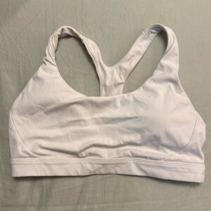 Athleta sports bras size large white